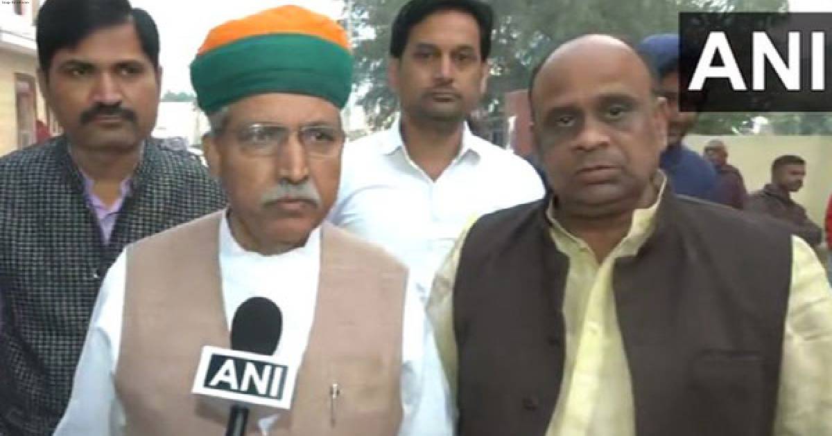 Rajasthan Elections: Union Minister Arjun Meghwal casts his vote, expresses confidence in BJP's victory